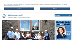 Desktop Screenshot of erlensee-aktuell.com